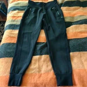 Sweaty Betty Front Zip Black Joggers